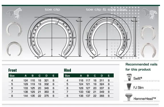 St Croix Concorde Xtra Aluminium Front (Toe Clip)