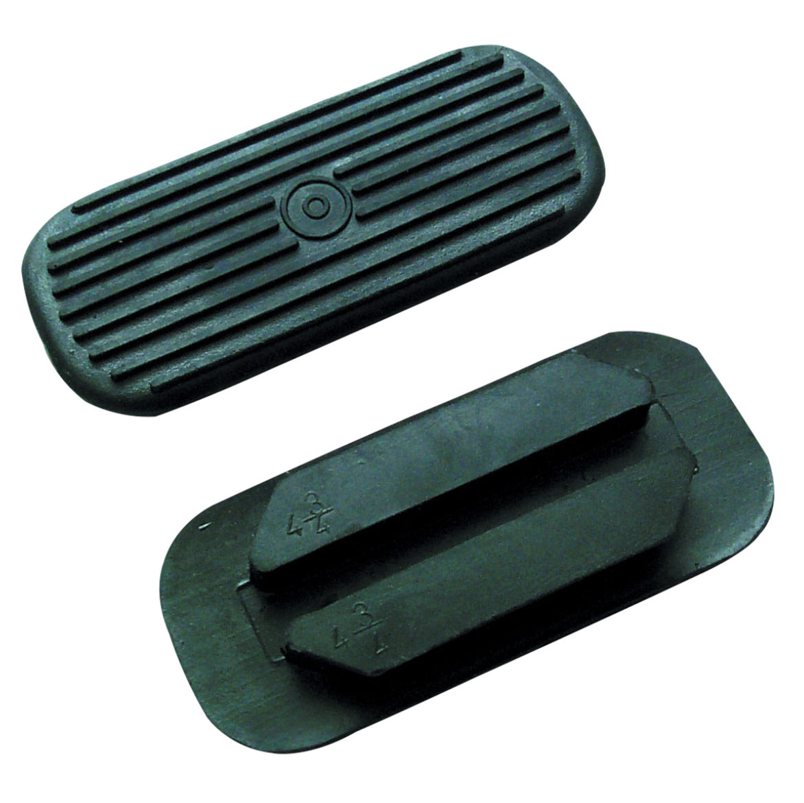 Eureka - Rubber Treads - Black, 11.5cm