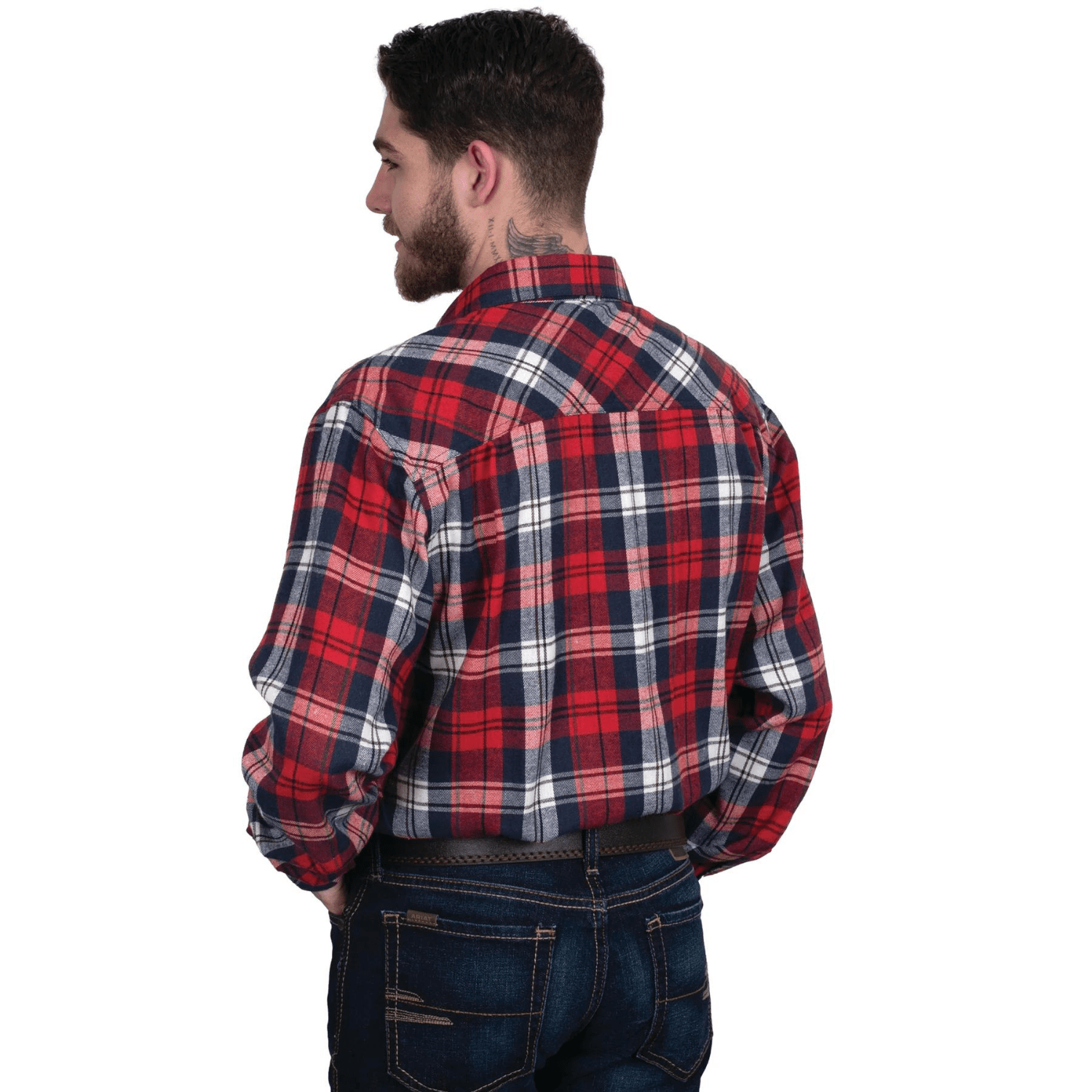 Just Country Mens Cameron Flannel Shirt - Saddleworld Devonport