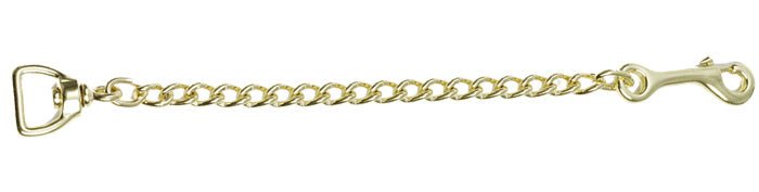 Lead Chain Brass Plated - Saddleworld Devonport