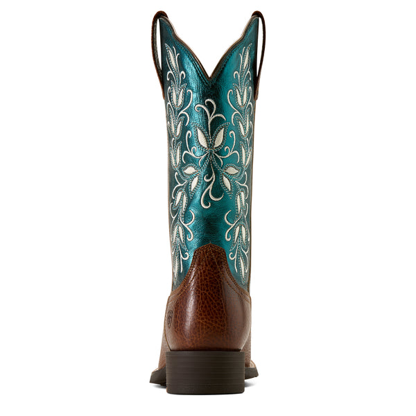 Ariat Round Up Holly Wide Square Toe Western Boot