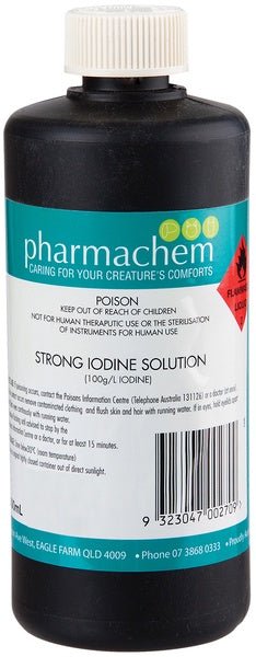 Pharmachem Strong Iodine Solution - Saddleworld Devonport