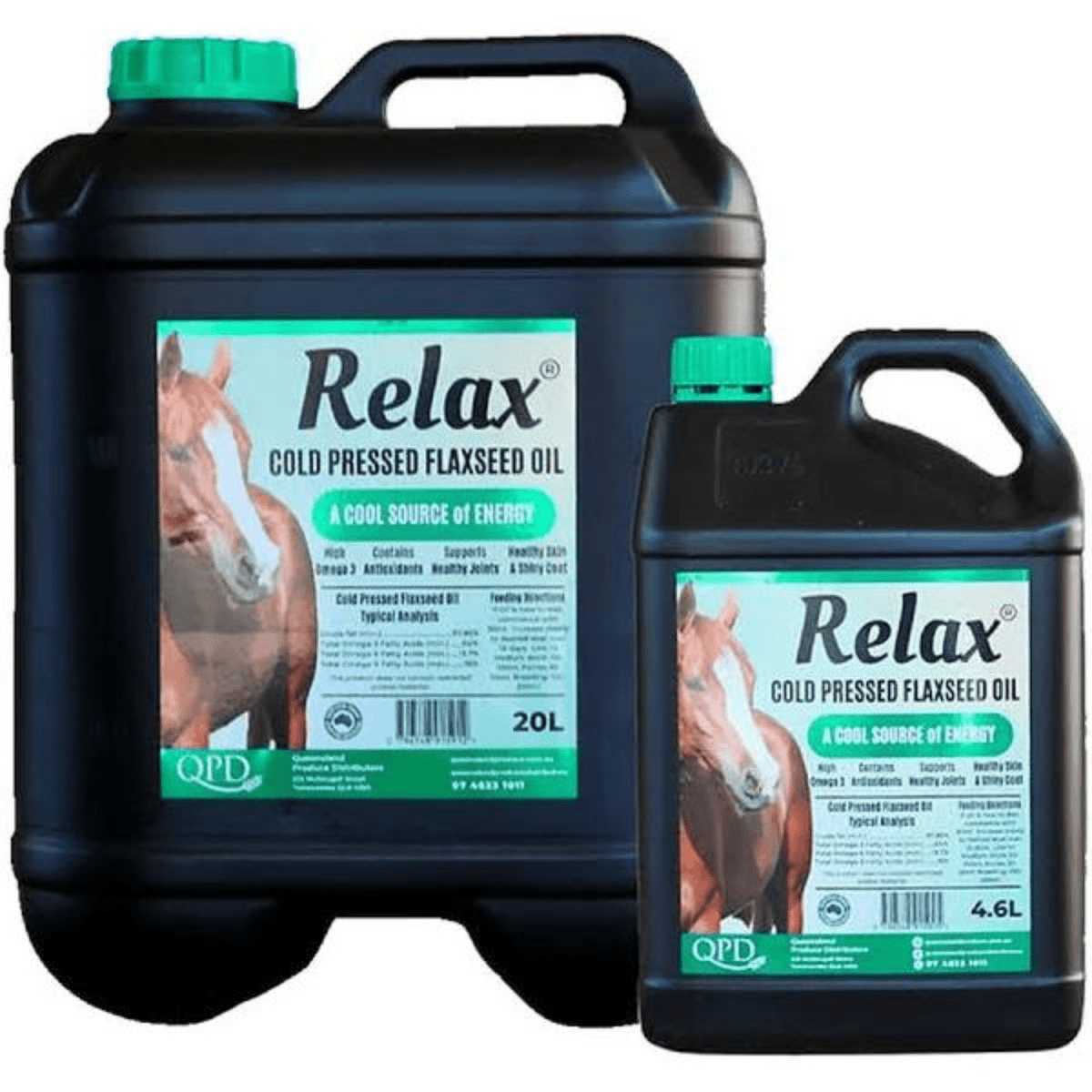 Relax Cold Pressed Flaxseed Oil - Saddleworld Devonport