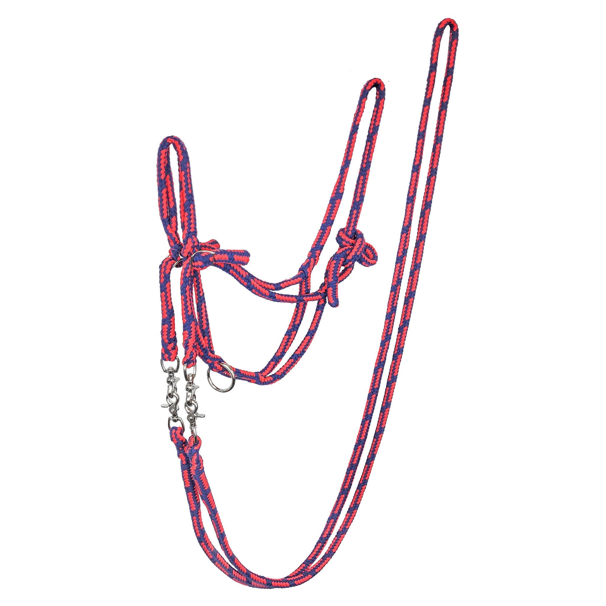 Rope Halter With Reins - Saddleworld Devonport