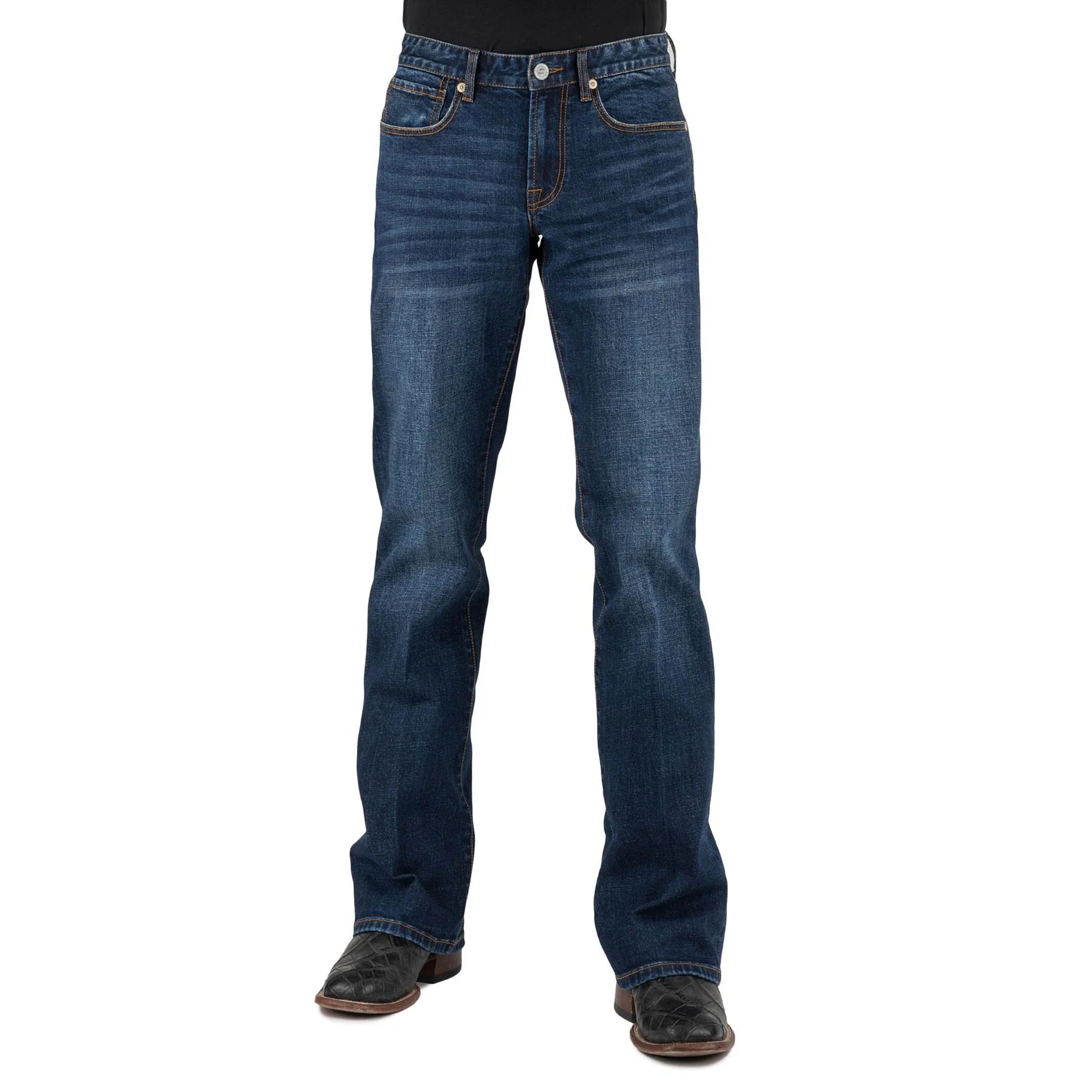 Stetson Mens Denim 1014 Rocker Cord Blue - Saddleworld Devonport