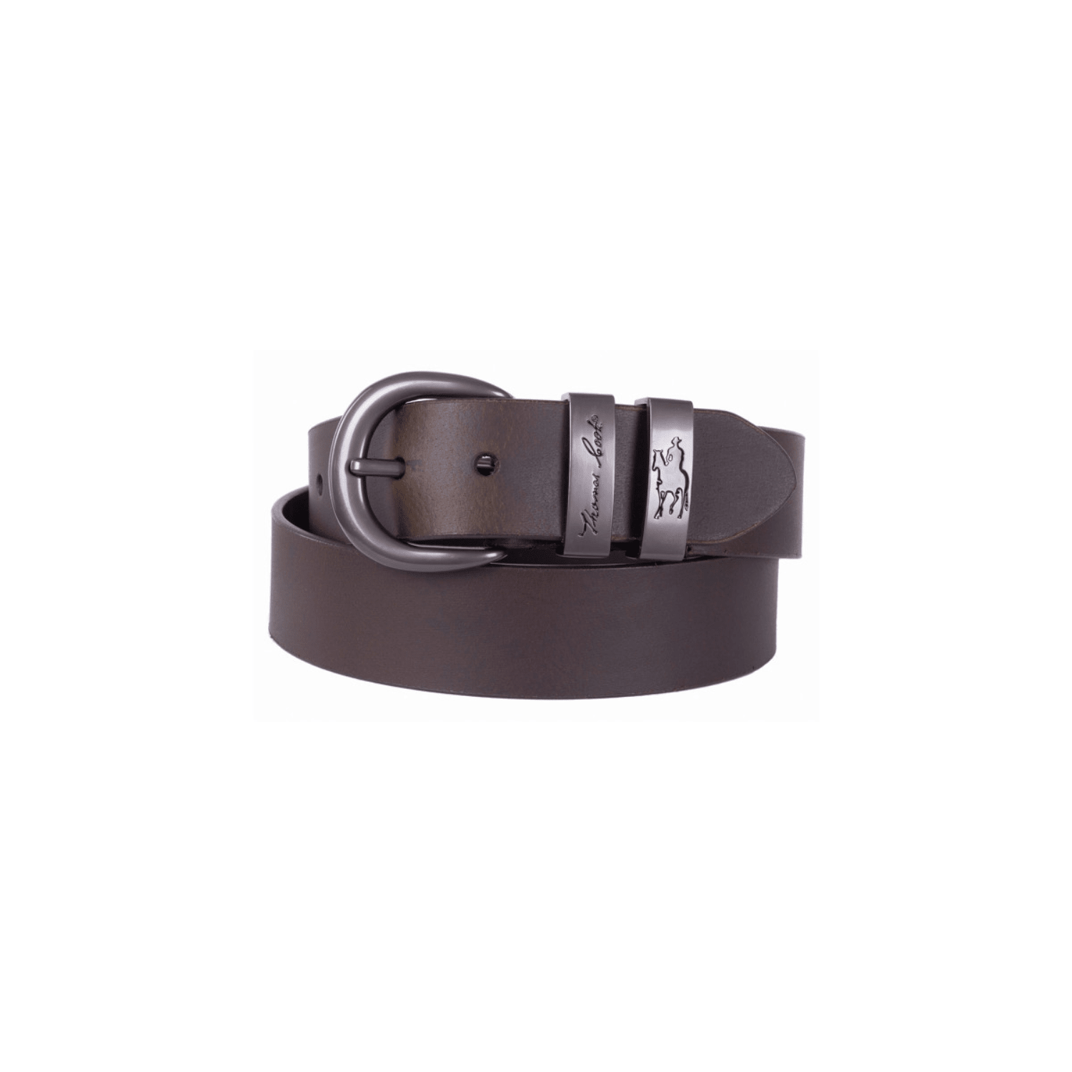 Thomas Cook Gunmetal Belt - Saddleworld Devonport