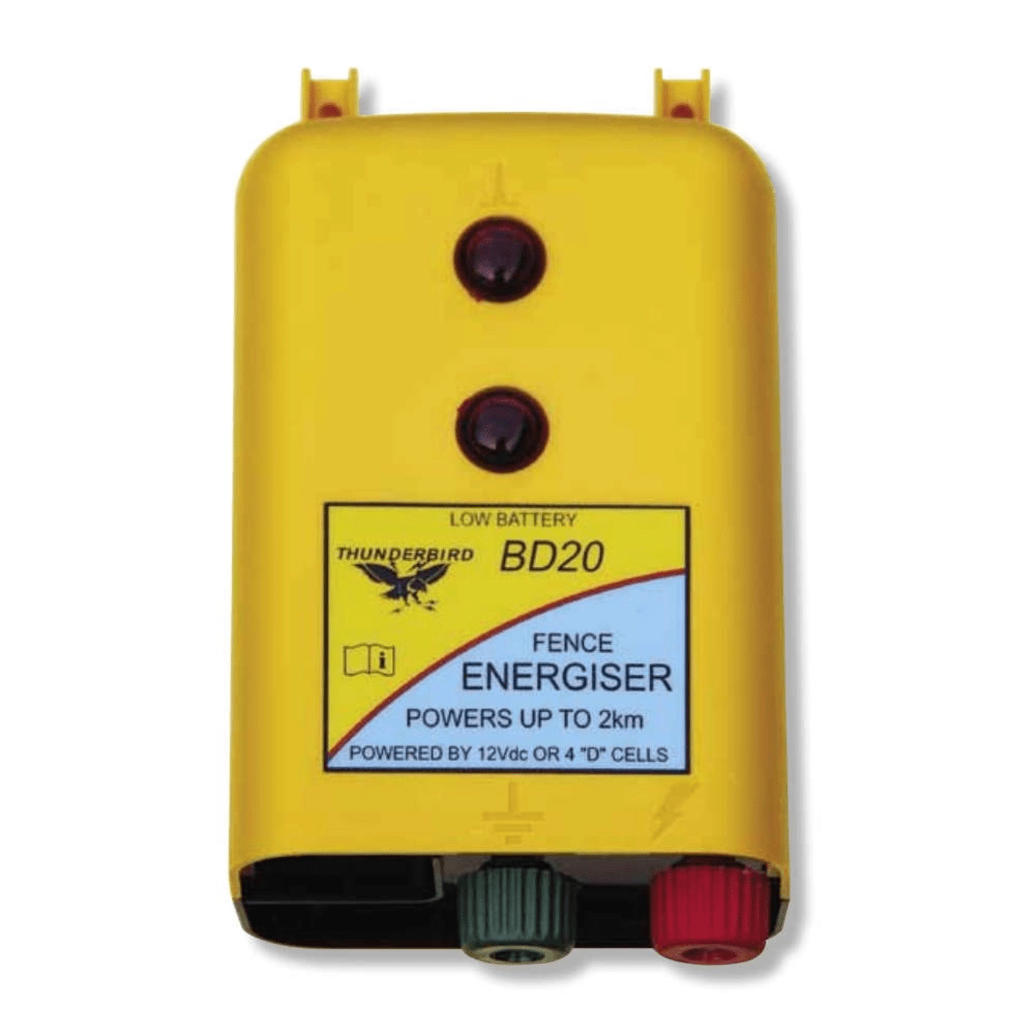 Thunderbird Fence Energiser - 2km BD22 - Saddleworld Devonport