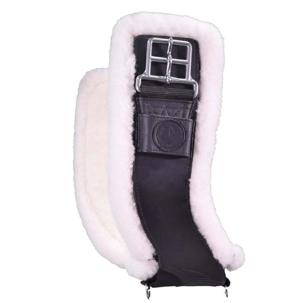 Total Saddle Fit Cinch with Liner - Brown with Fleece Liner