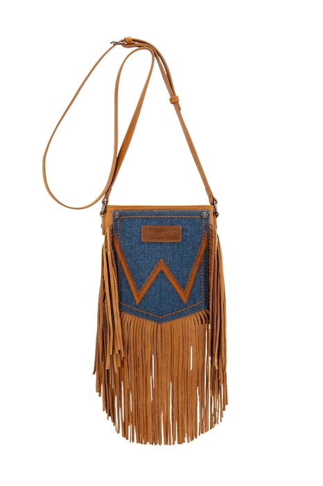 Wrangler Denim Pocket Fringe Bag - Saddleworld Devonport