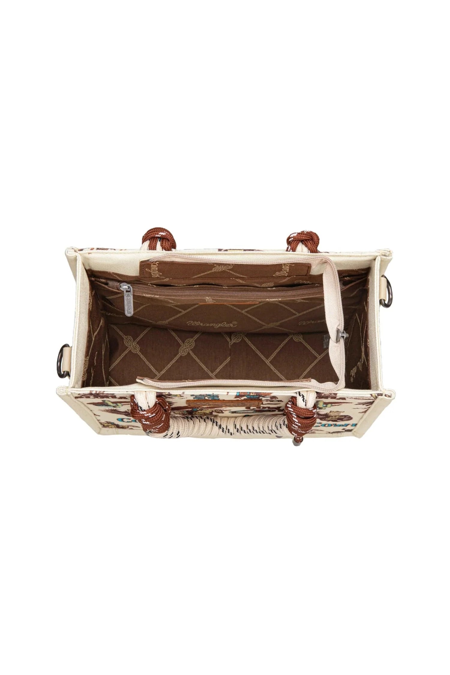 Wrangler Rodeo Print Crossbody Handbag