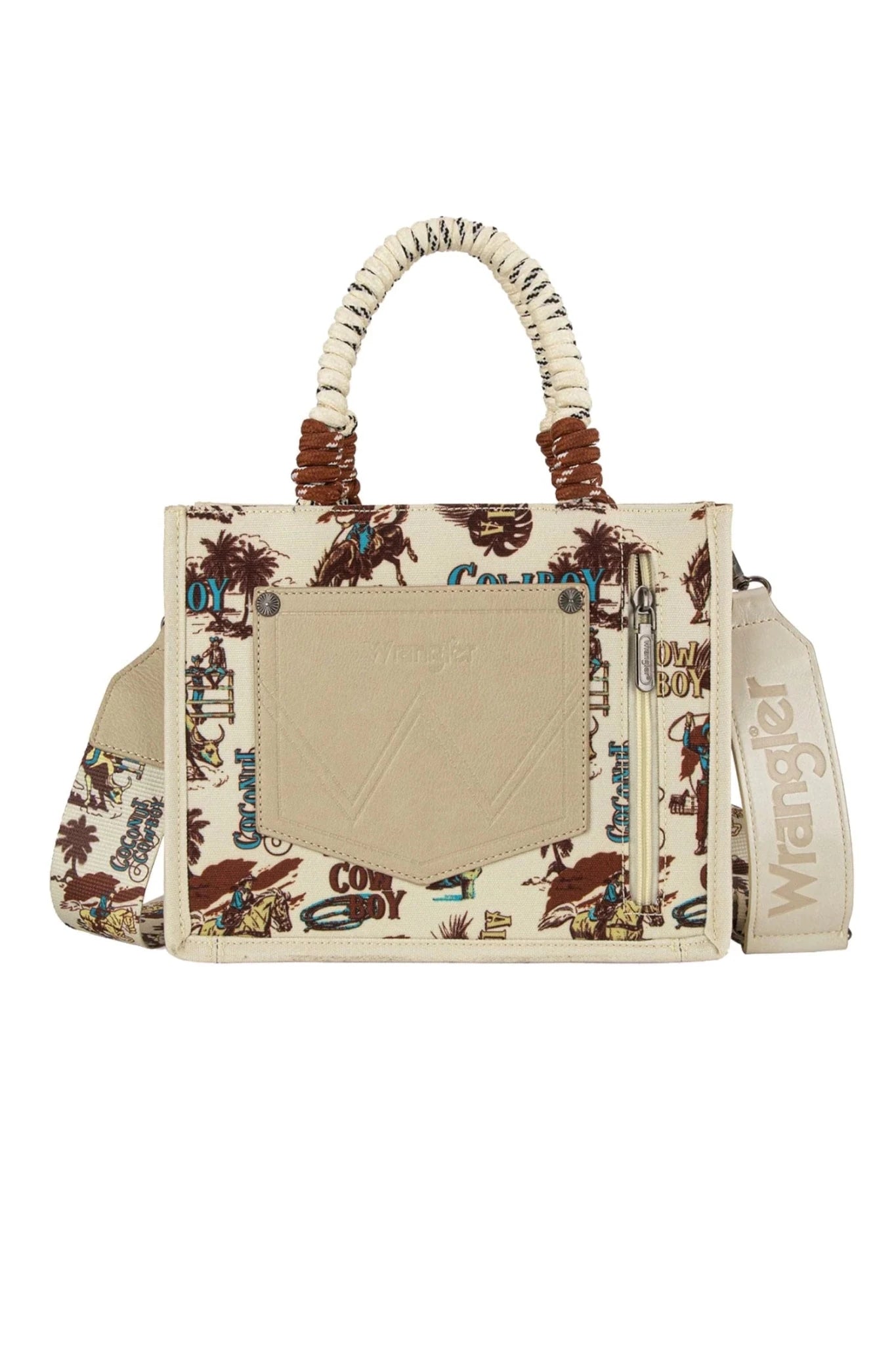 Wrangler Rodeo Print Crossbody Handbag - Saddleworld Devonport