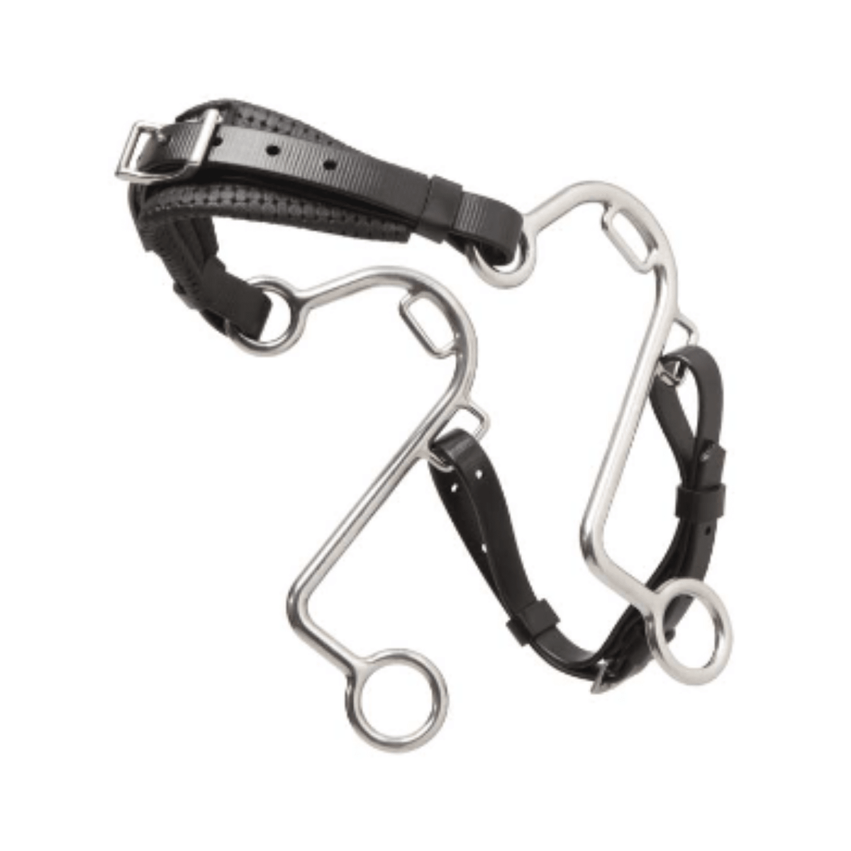 Zilco "S" Hackamore Stainless Steel with PVC Nose - Saddleworld Devonport