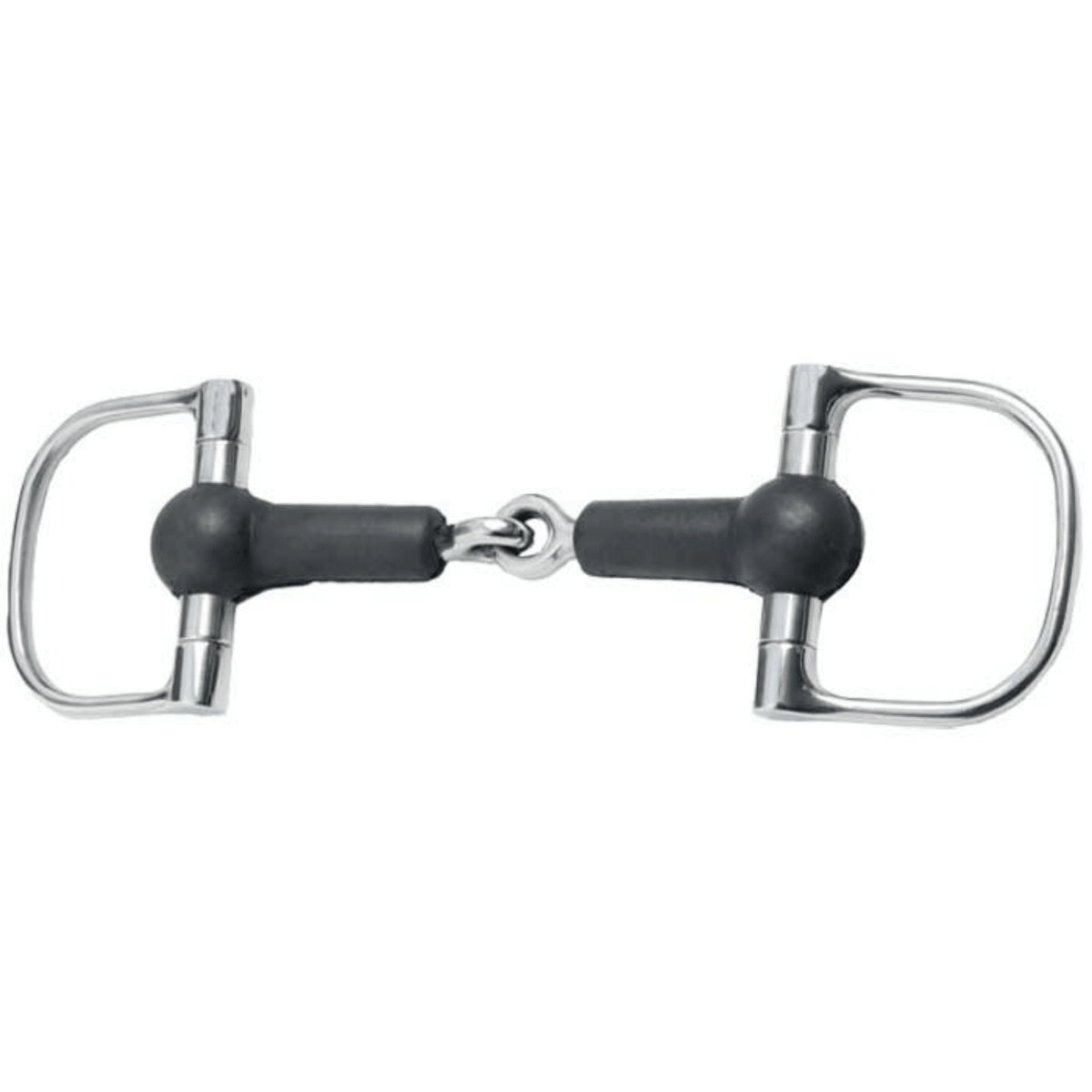 Zilco Rubber Jointed Mouth Dee Bit - Saddleworld Devonport