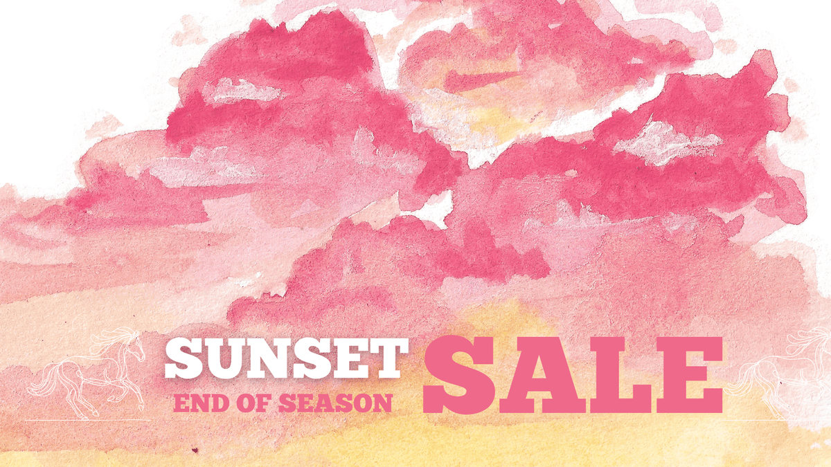 SUNSET CLEARANCE - Saddleworld Devonport