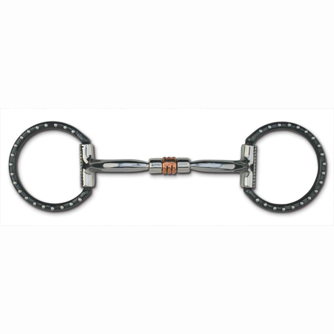 Myler MB03 Level 1 Black Steel Western Dee with Sweet Iron Comfort Snaffle