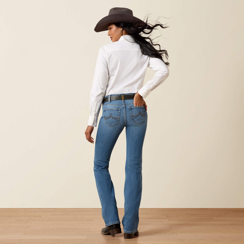 Ariat Womens Perfect Rise Boot Cut Acclimatize Jeans - Nayelli Panama