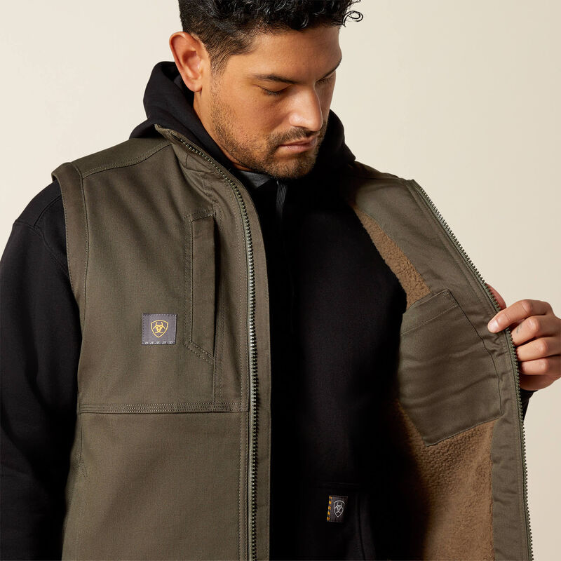ariat Mens Rebar Duracanvas Vest