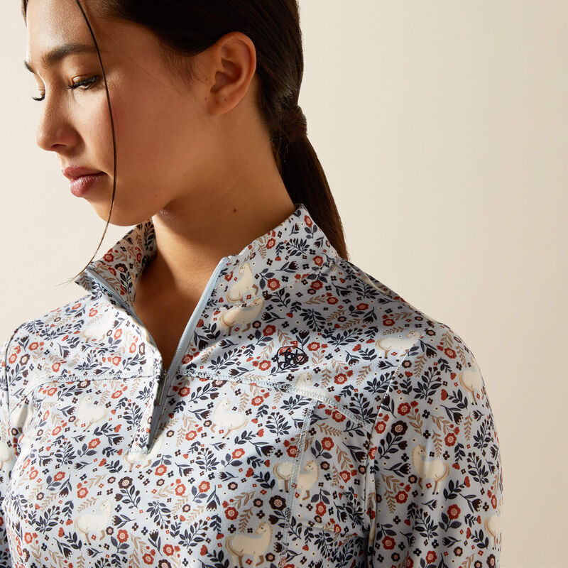 Ariat Girls Lowell 3.0 Long Sleeve 1/4 Zip