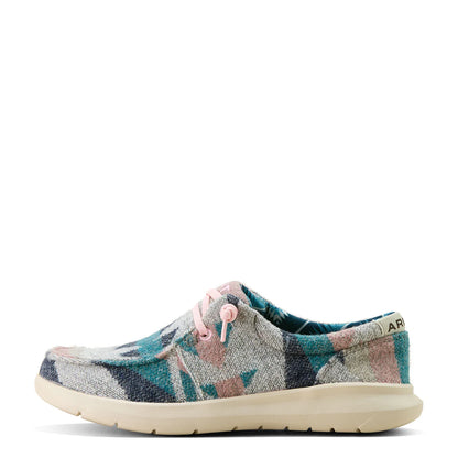 Ariat Womens Hilo - Smoky Turquoise Flannel