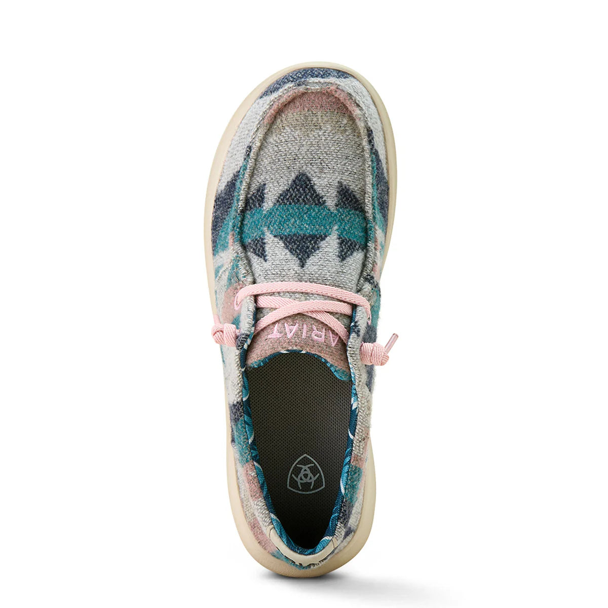 Ariat Womens Hilo - Smoky Turquoise Flannel