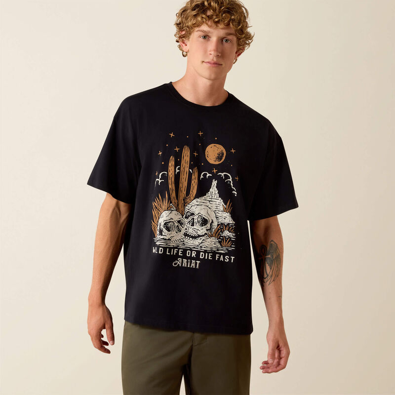 Ariat Mens Wild Life Boxy Short Sleeve Tee