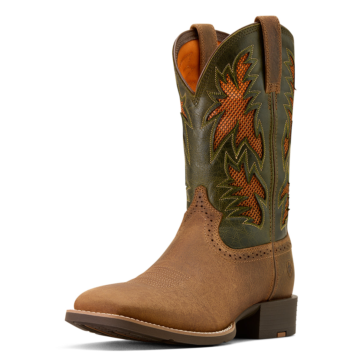Ariat Sport Cool VentTEK Wide Square Toe Cowboy Boot