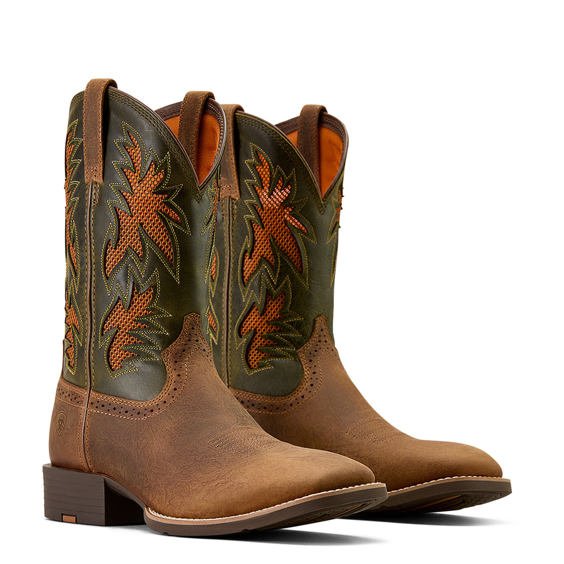 Ariat Sport Cool VentTEK Wide Square Toe Cowboy Boot