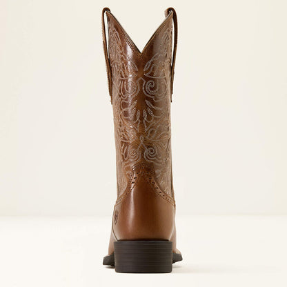 Ariat Womens Round Up Remuda Western - Aged Tan