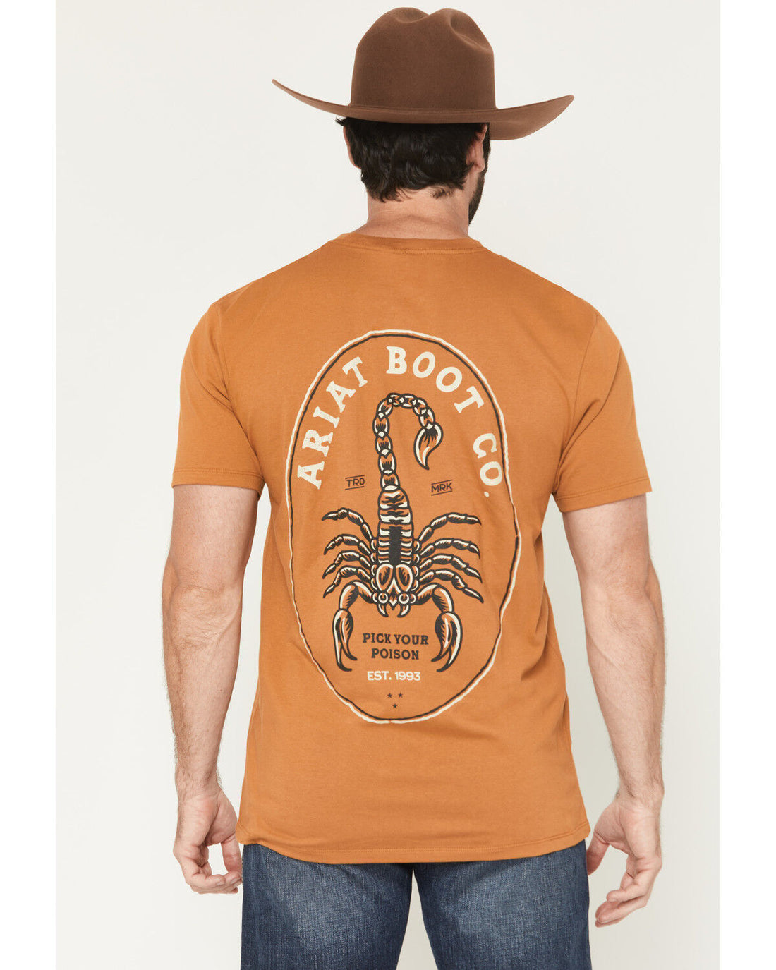 Ariat Mens Scorpion Seal Short Sleeve Tee