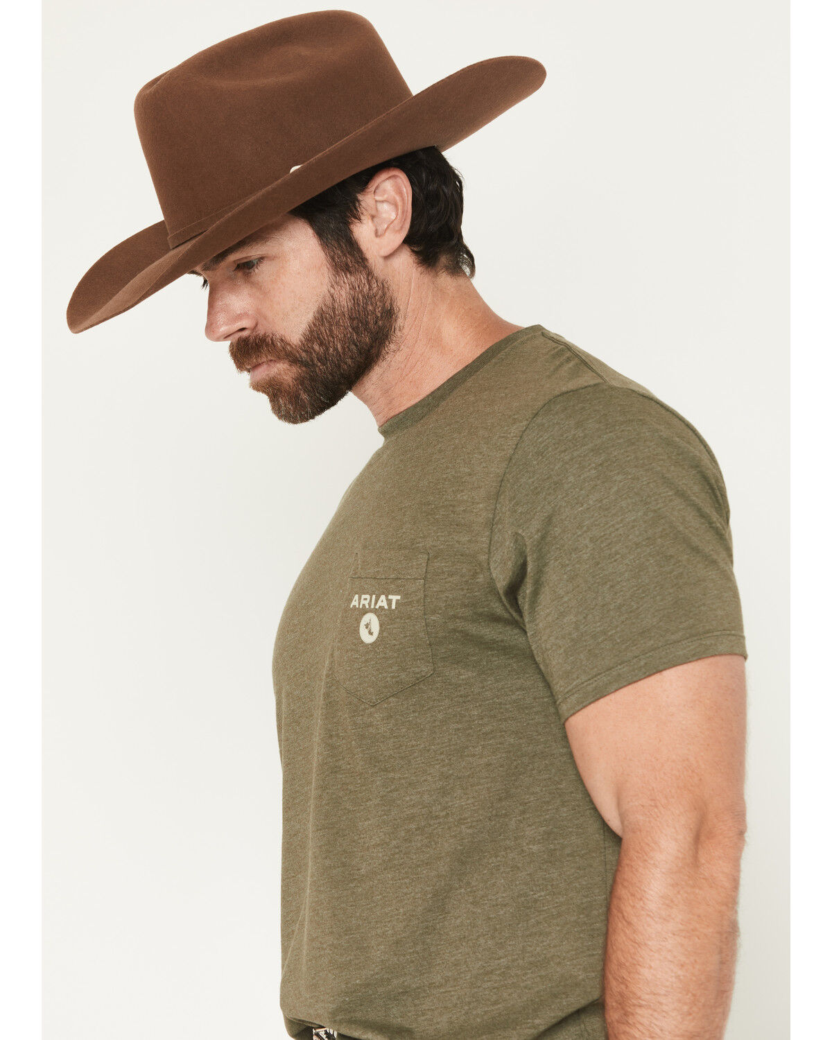 Ariat Mens Roped Diamond Short Sleeve Tee