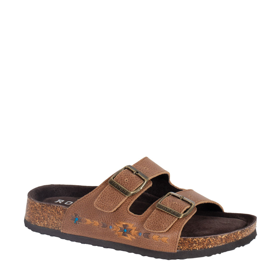 Roper Womens Delilah Tan Leather Sandal