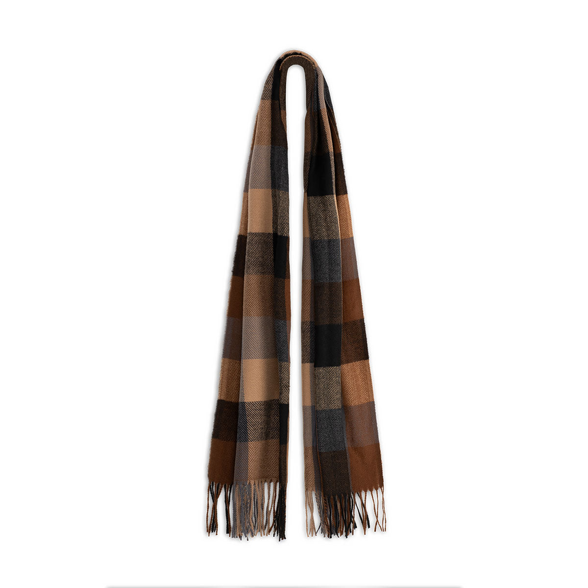 Piper Wide Check Scarf