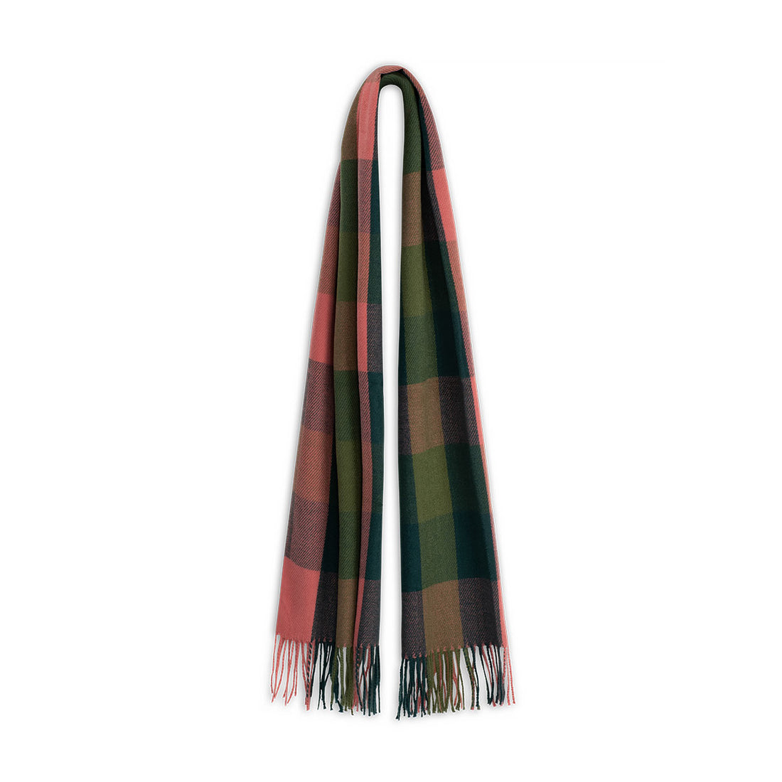 Piper Wide Check Scarf