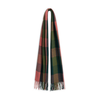Piper Wide Check Scarf