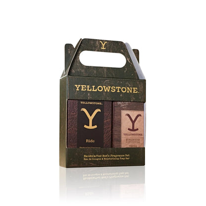 Tru Western Mens Yellowstone Ride Giftset for Him