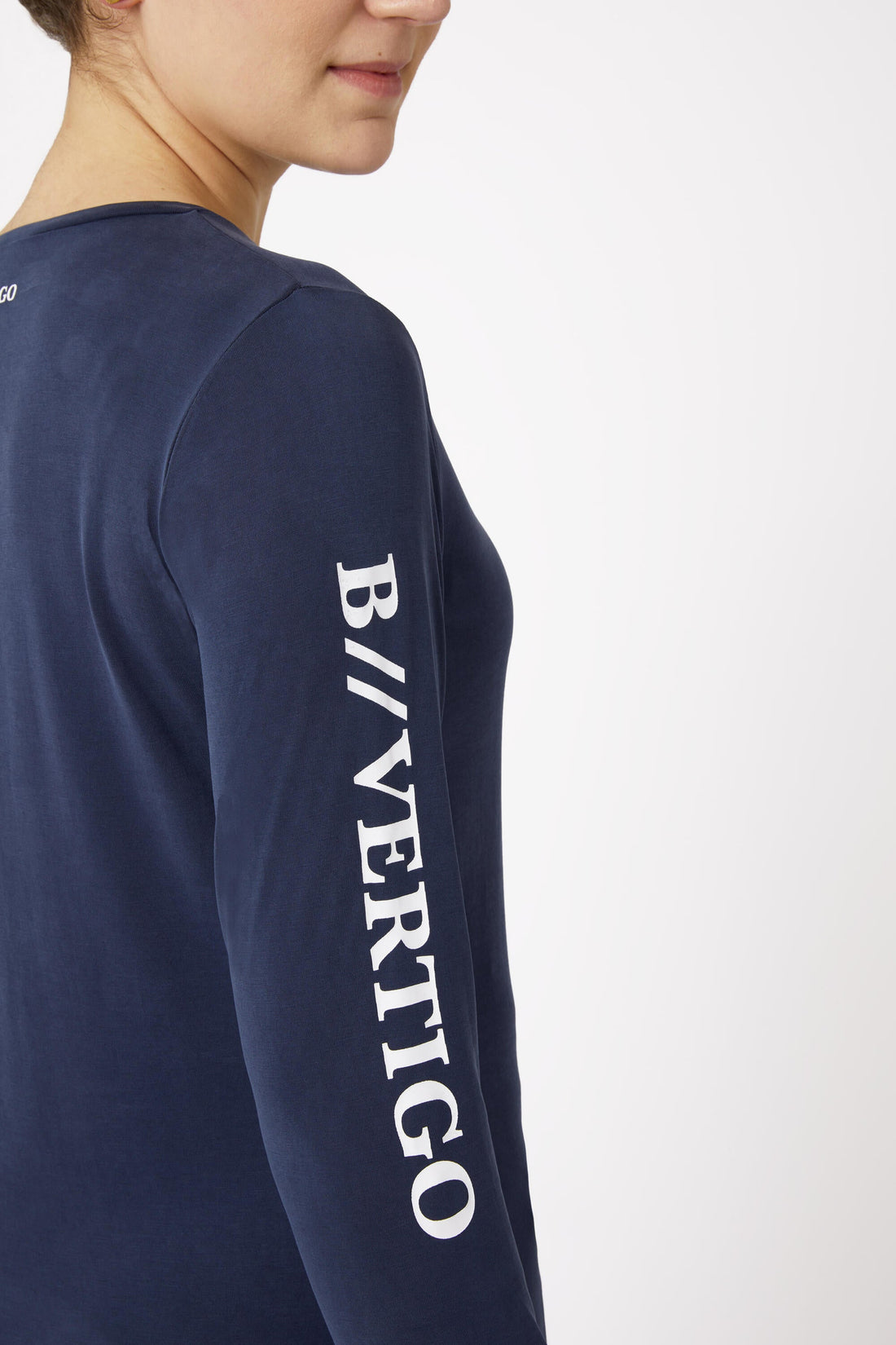 B Vertigo Daniele Womens Long Sleeve T-Shirt Size 14