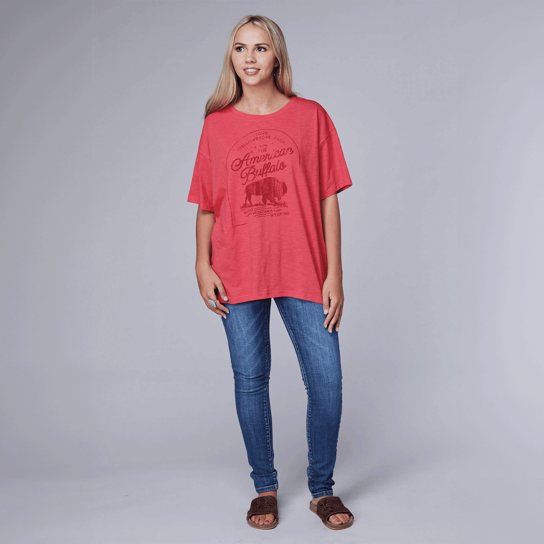 Roper Womens Five Star Collection Solid Tee