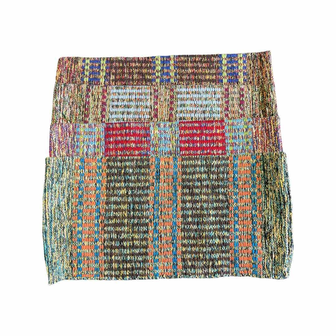 Navaho Crazy Weave Western Cloth 32&quot;x32&quot;