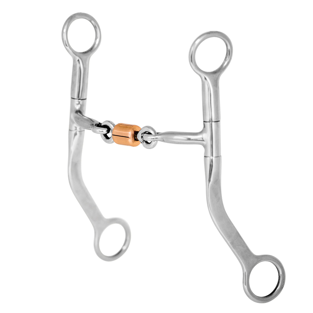 Cowboy Tack Performer Dog Bone Bit - Level 2 - 8&quot; Shank