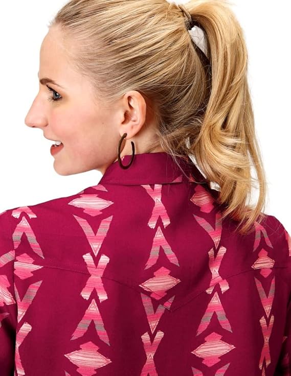 Roper Women Western Five Star Long Sleeve Shirt