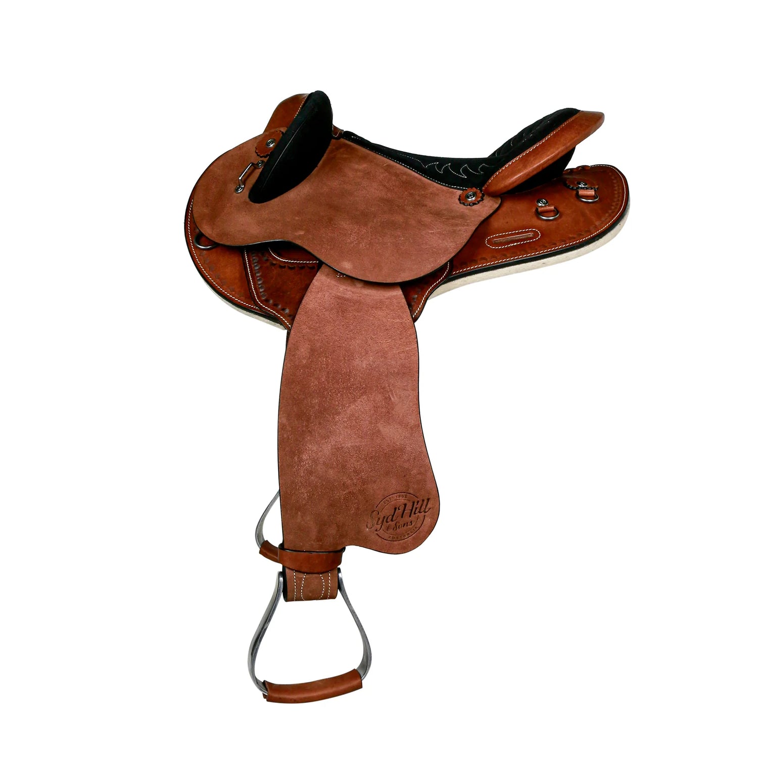 Syd Hill Gibson Adjustable Halfbreed Saddle