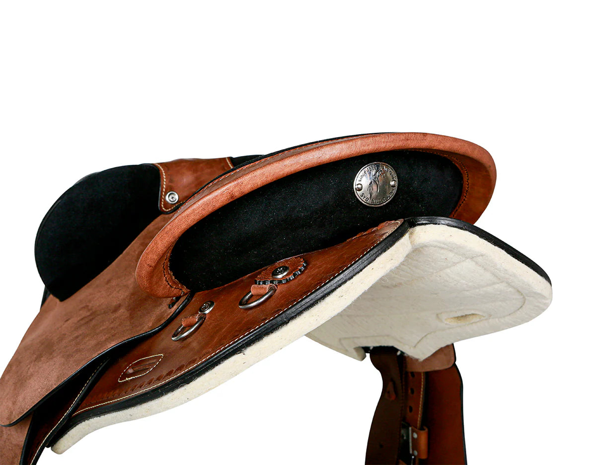 Syd Hill Gibson Adjustable Halfbreed Saddle