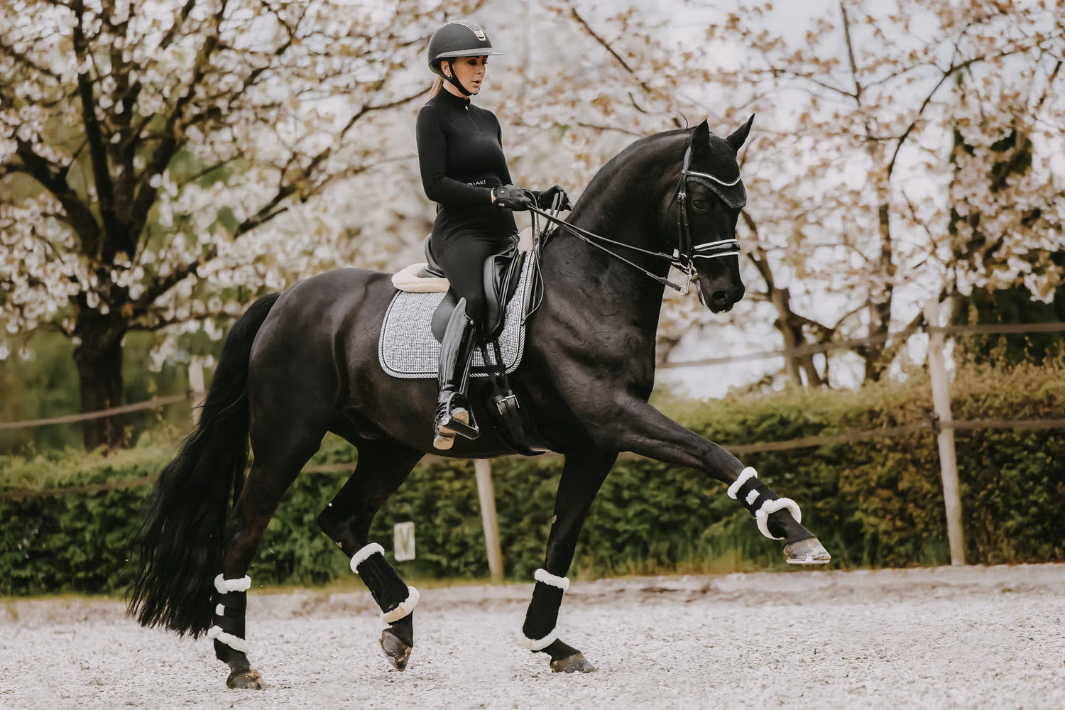 Kentucky Horseware Pied-de Poule Dressage Pad