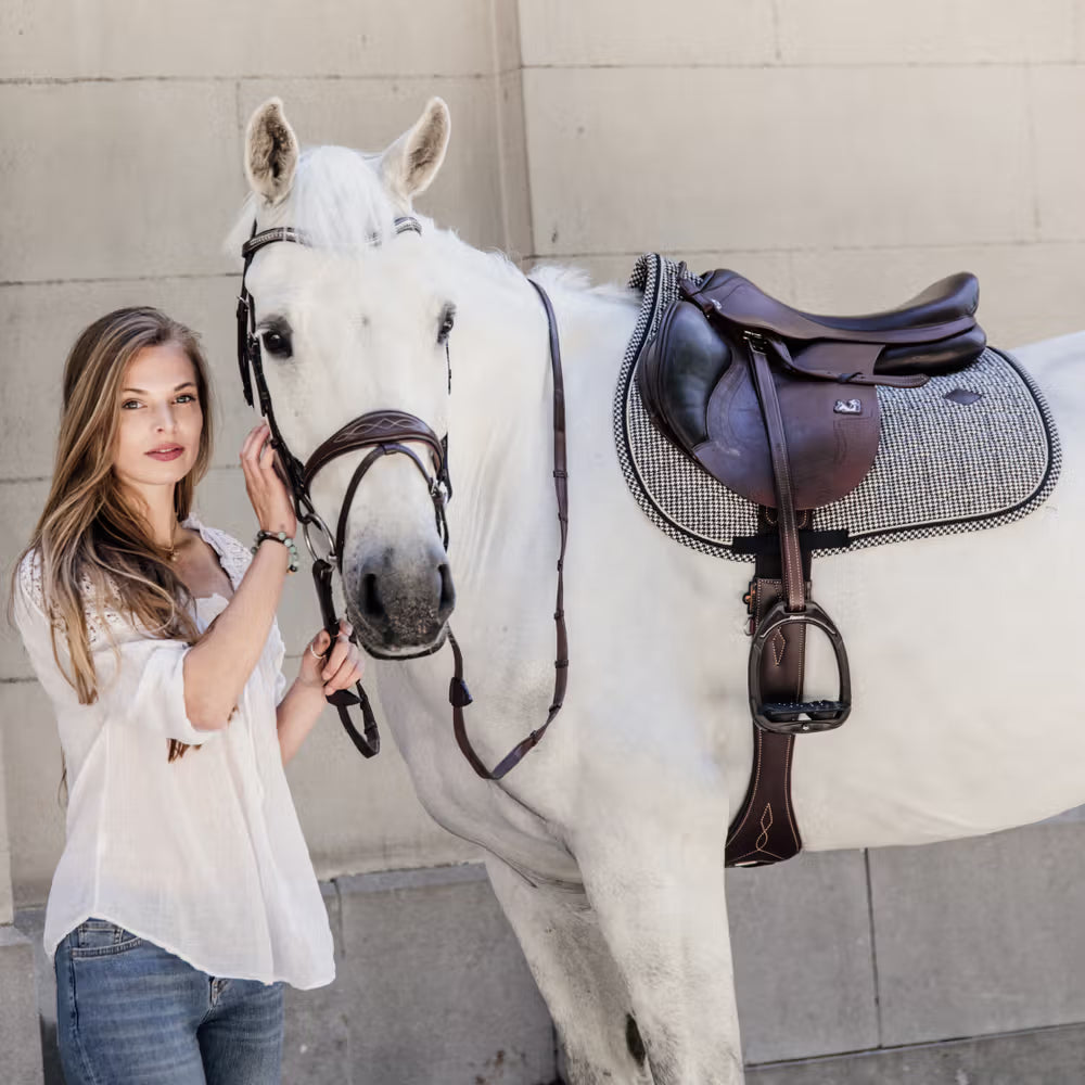 Kentucky Horseware Pied-de Poule Jumping Pad