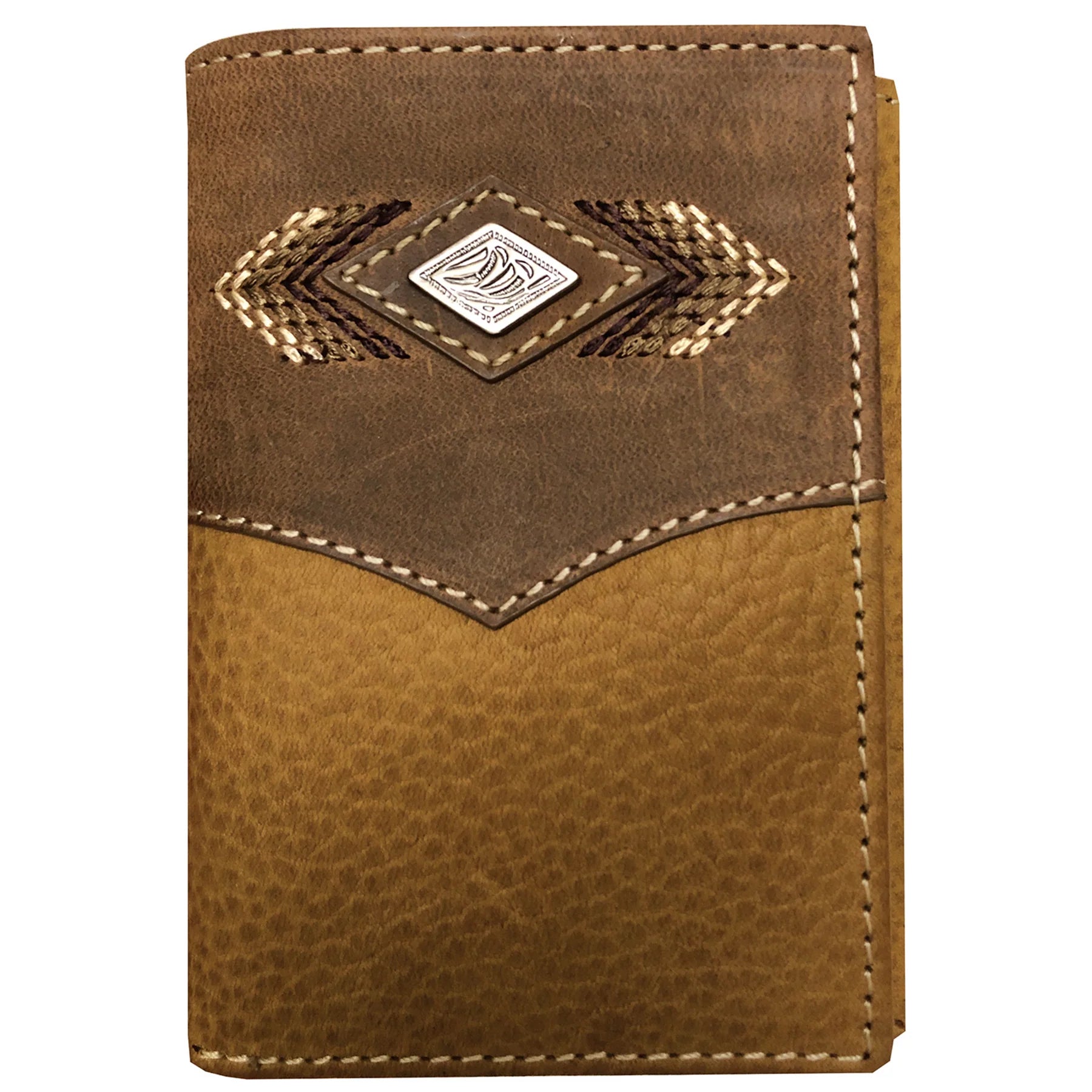 Roper Bi-Fold Concho Wallet