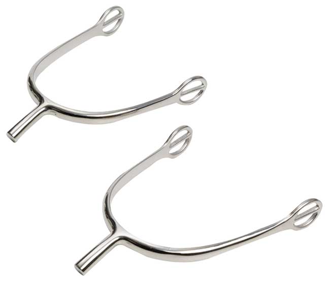 Zilco Prince of Wales Offset Spurs - Ladies 20mm