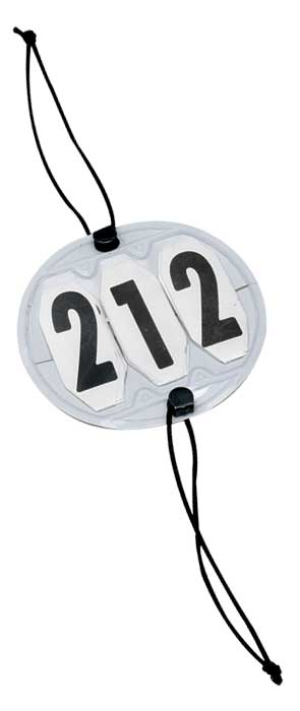 Competition Bridle Triple  Number Set - Single