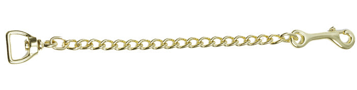 Lead Chain Brass Plated