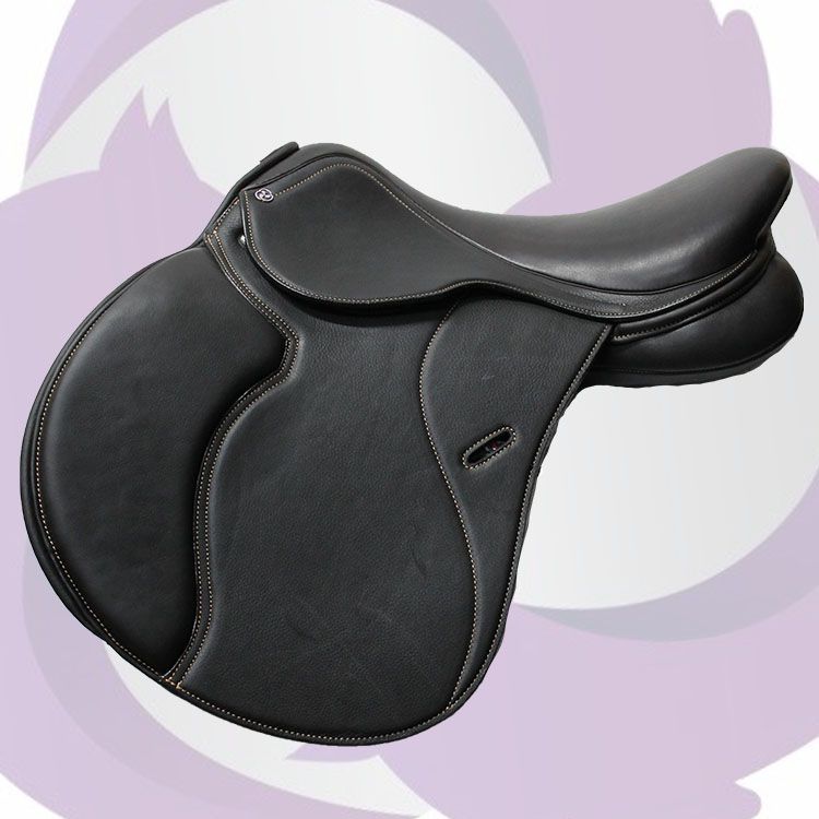 Cavaletti Covered Leather English Jump Saddle