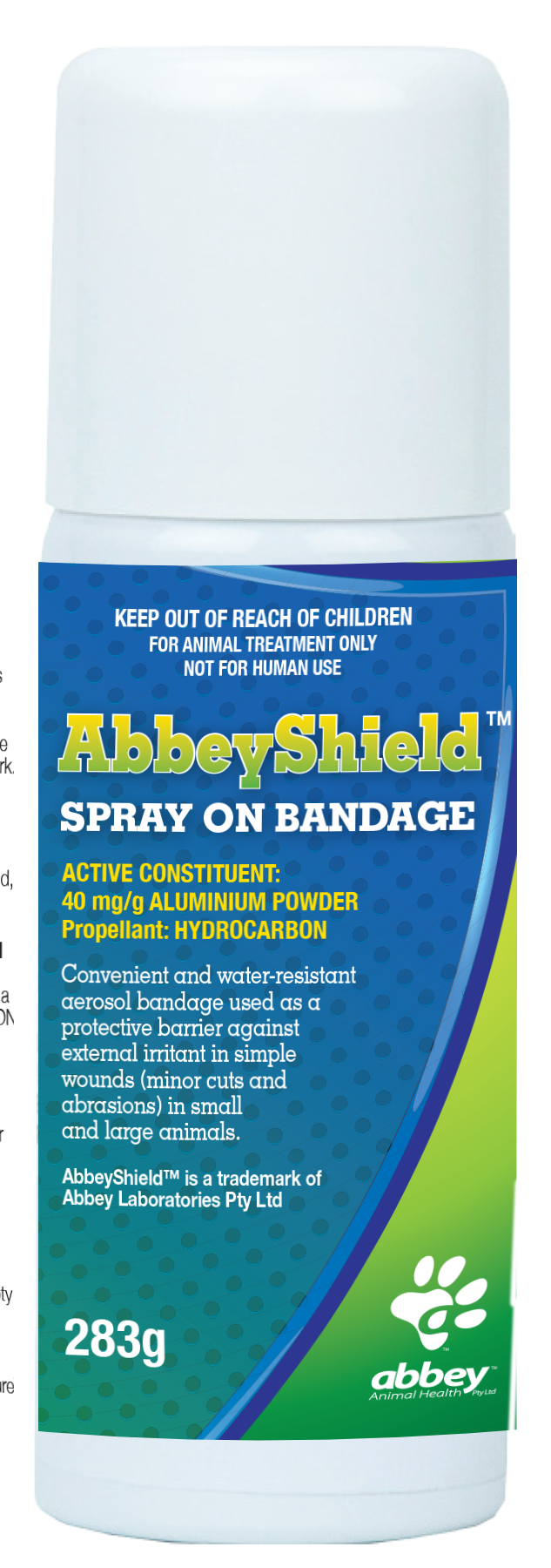 Abbey Shield Spray On Bandage